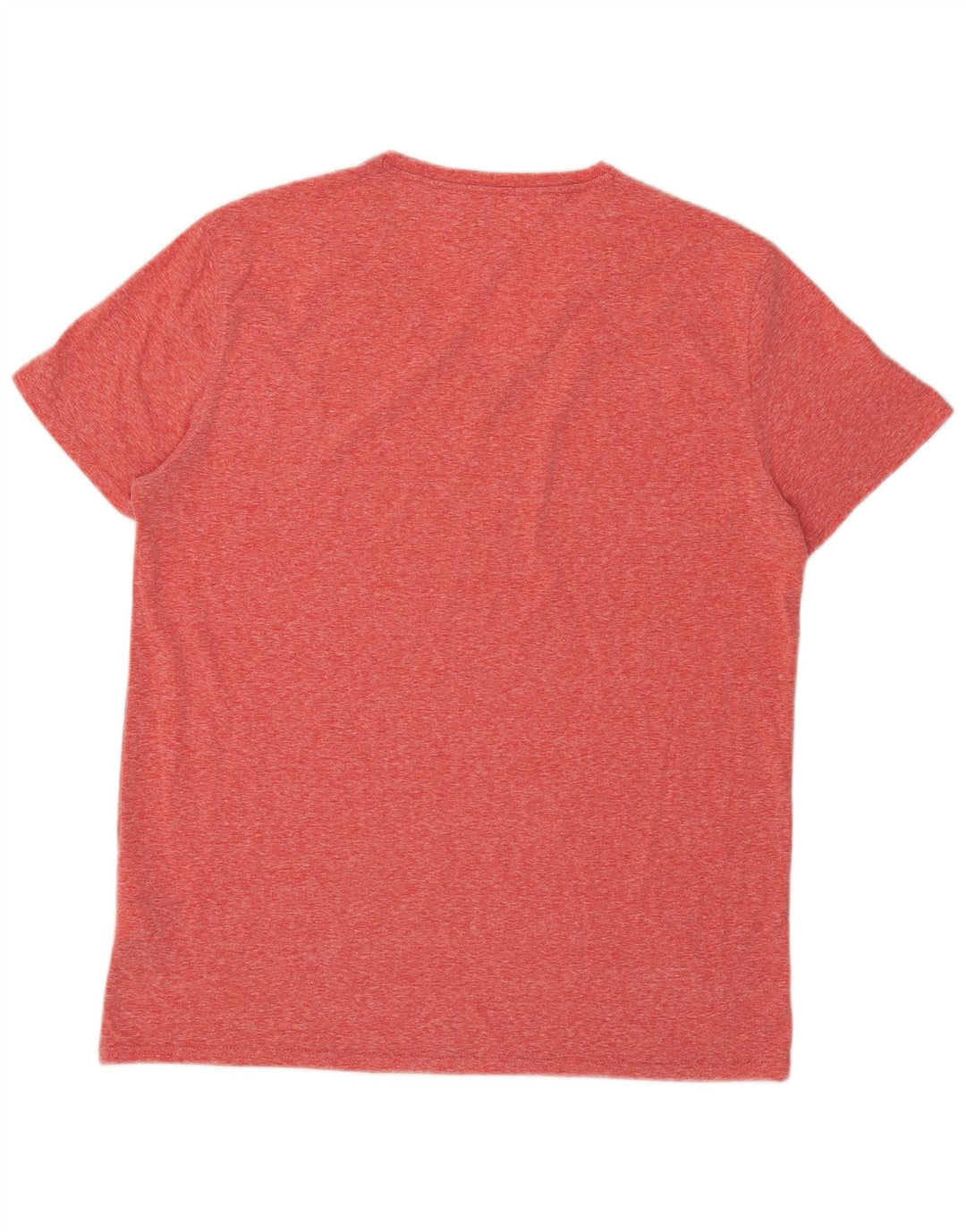 T-shirt da uomo vestibilità regolare Tommy Hilfiger Top XL poliestere chiazzato rosso