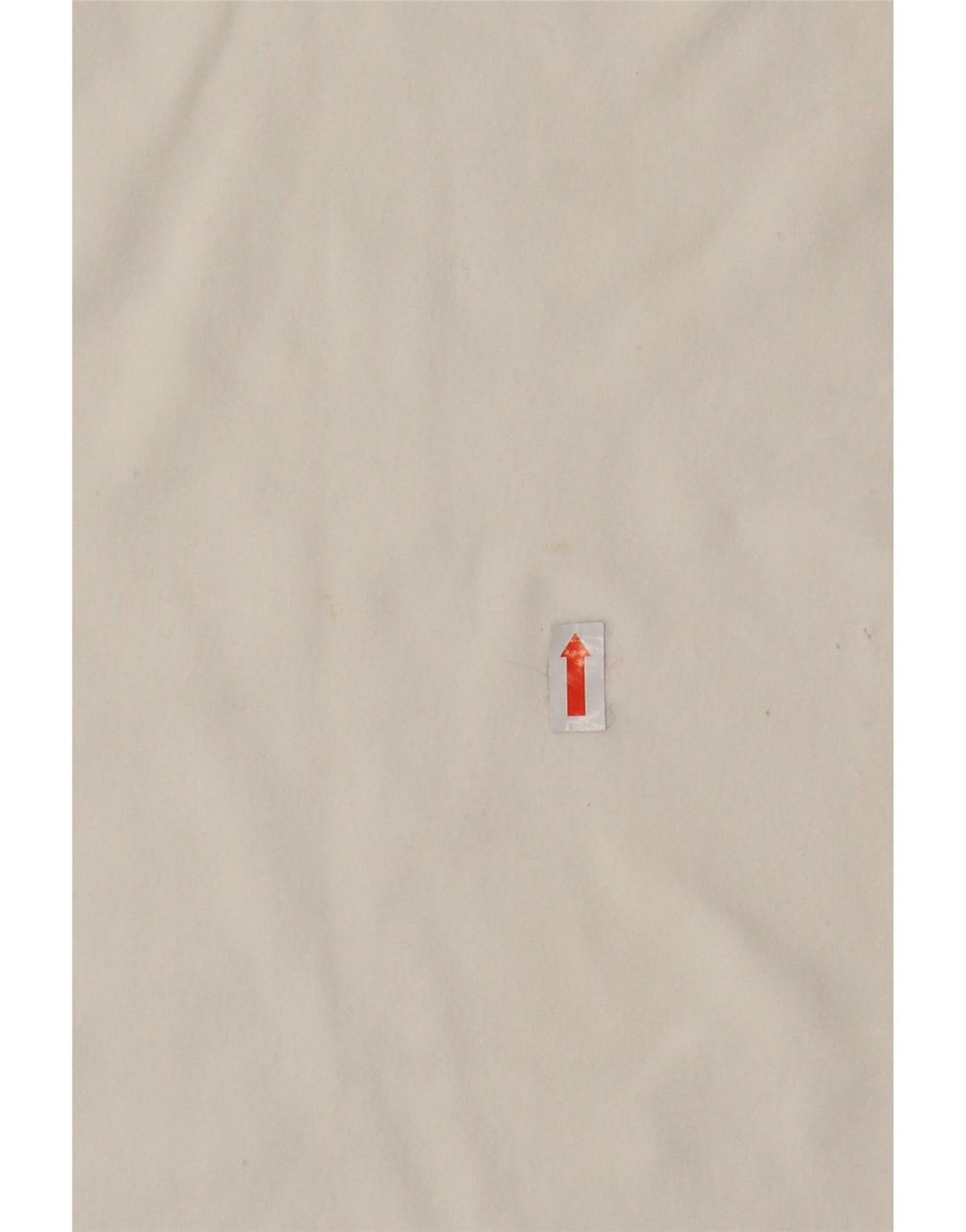 THINK PINK Polo grafica da donna UK 8 piccola in cotone bianco