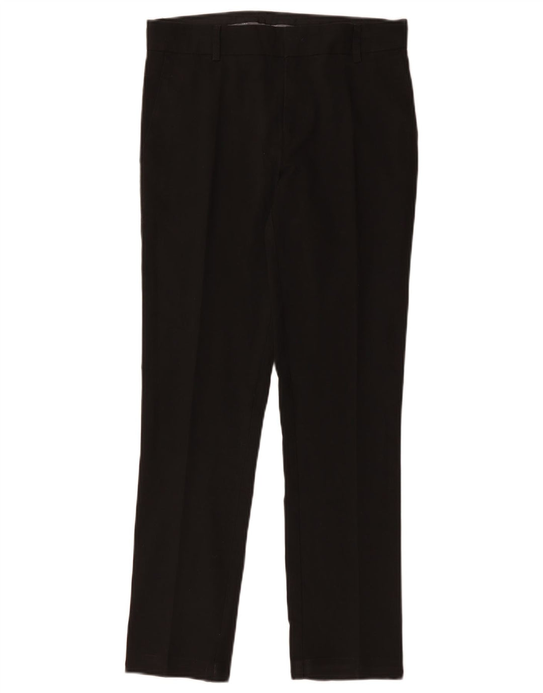 Pantaloni da abito slim Marks & Spencer da ragazzo 12-13 anni W28 L27 poliestere nero