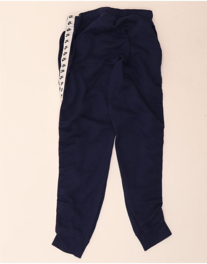 NIKE Pantaloni da tuta con grafica da uomo Joggers Medium Blu Navy Colourblock