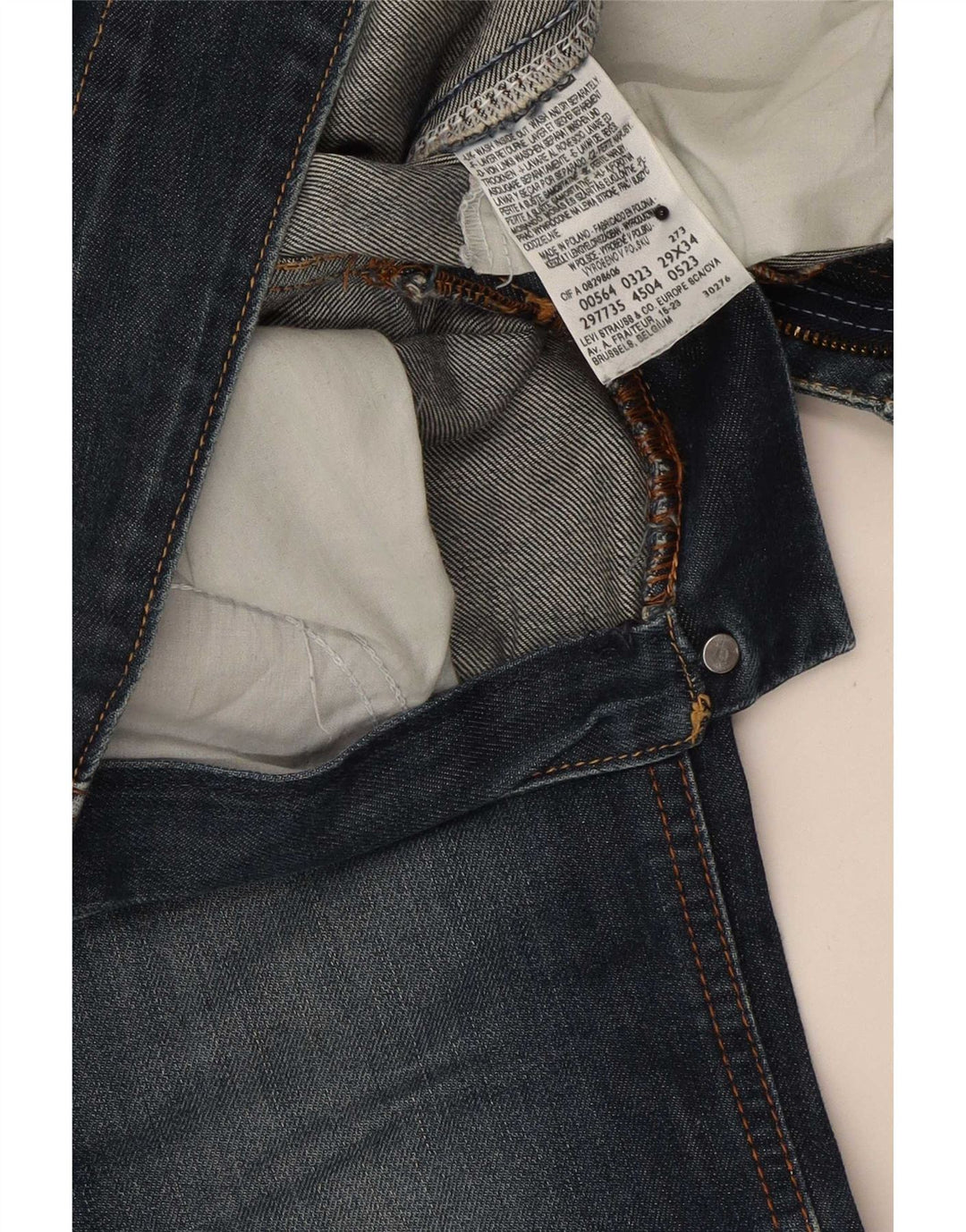 Jeans Levi's Polly Bootcut da donna W29 L34 Blu Navy