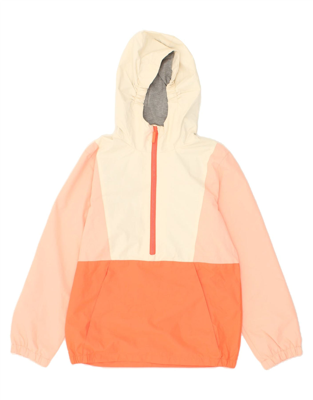 MOUNTAIN WAREHOUSE Girls Hooded Anorak Jacket 12-13 Years Multicoloured Vintage Mountain Warehouse and Second-Hand Mountain Warehouse from Messina Hembry 
