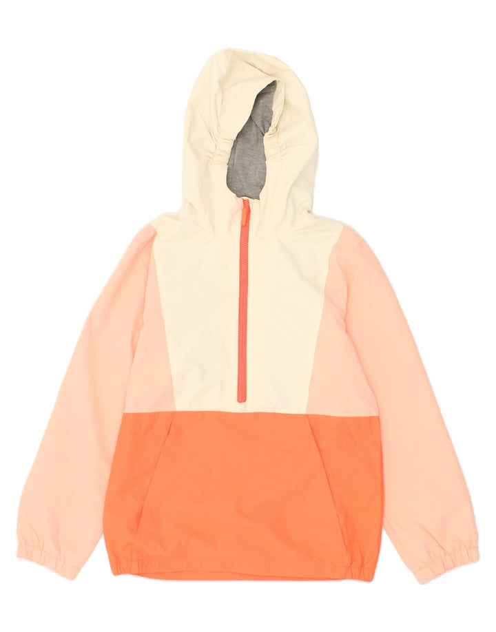 MOUNTAIN WAREHOUSE Girls Hooded Anorak Jacket 12-13 Years Multicoloured Vintage Mountain Warehouse and Second-Hand Mountain Warehouse from Messina Hembry 