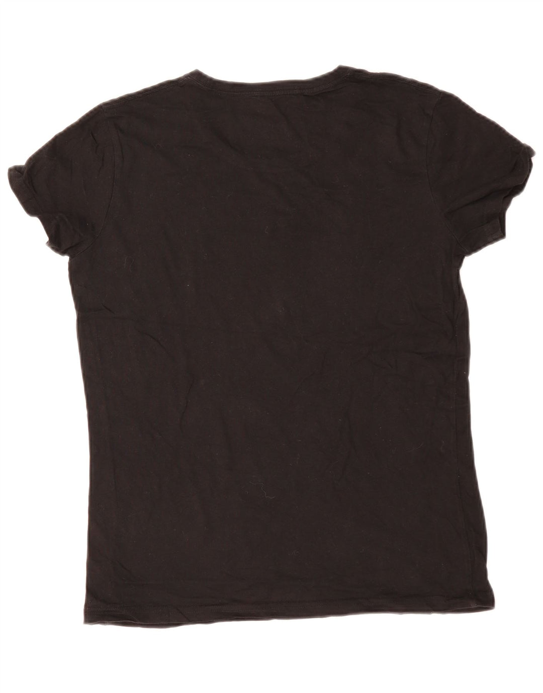 T-shirt grafica da donna CONVERSE Top UK 14 cotone nero medio