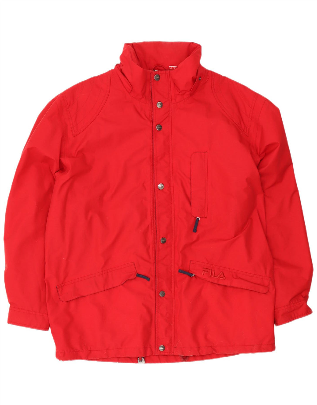 Giacca antipioggia Uomo Fila IT 52 XL Rosso Poliammide Sport