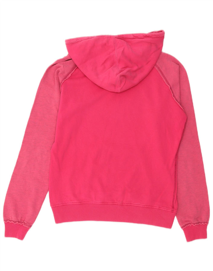 Felpa con cappuccio grafica da donna Champion UK 14 rosa medio