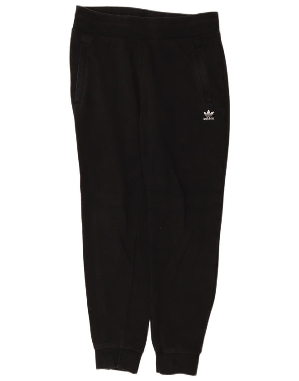 Pantaloni da tuta da donna Adidas Joggers UK 12/14 Medium Black Cotton