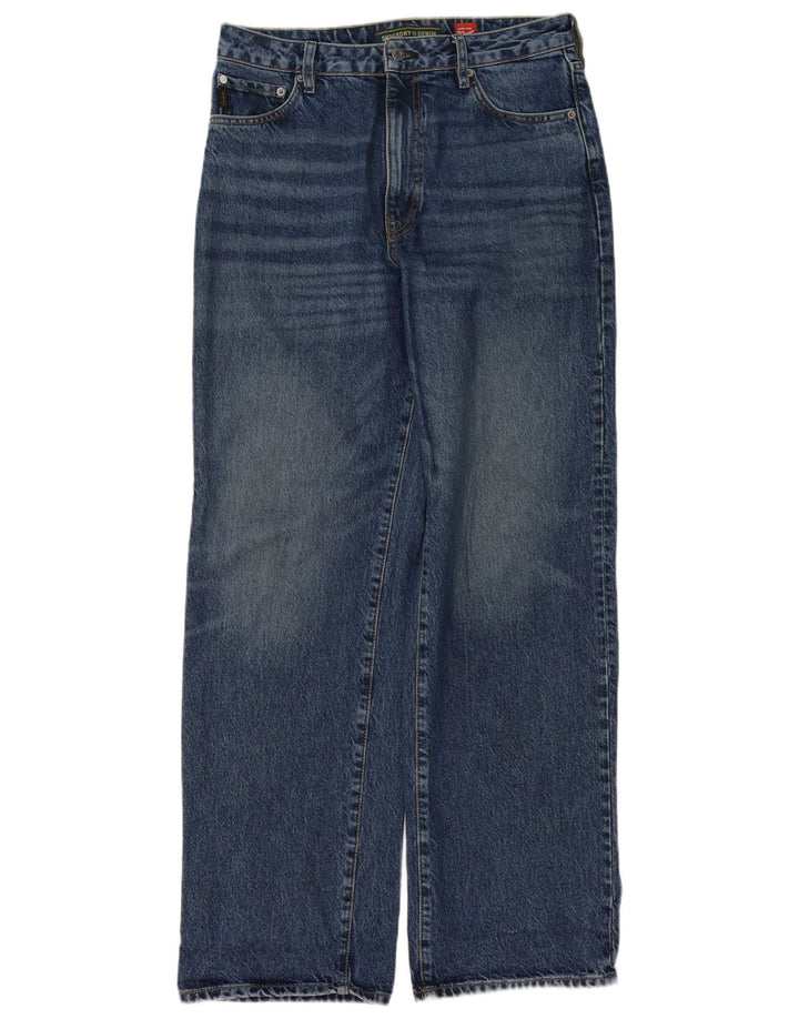 Jeans larghi da uomo Superdry W30 L32 cotone blu