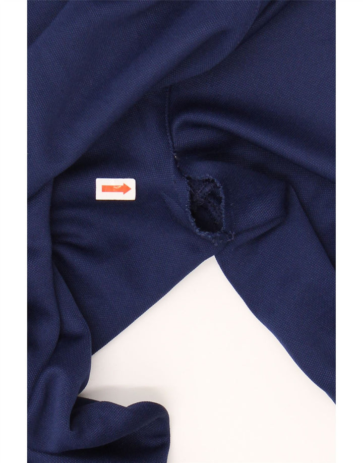 Pantaloni da tuta Adidas Climacool da uomo medi in poliestere blu navy
