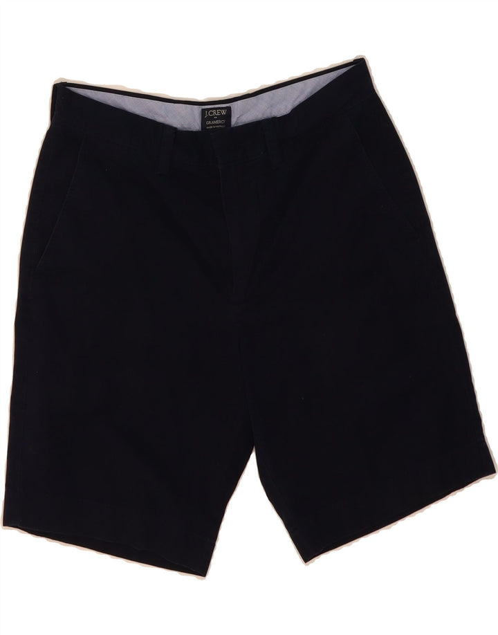 J. CREW Mens Gramercy Chino Shorts W29 Small  Navy Blue Vintage J. Crew and Second-Hand J. Crew from Messina Hembry 