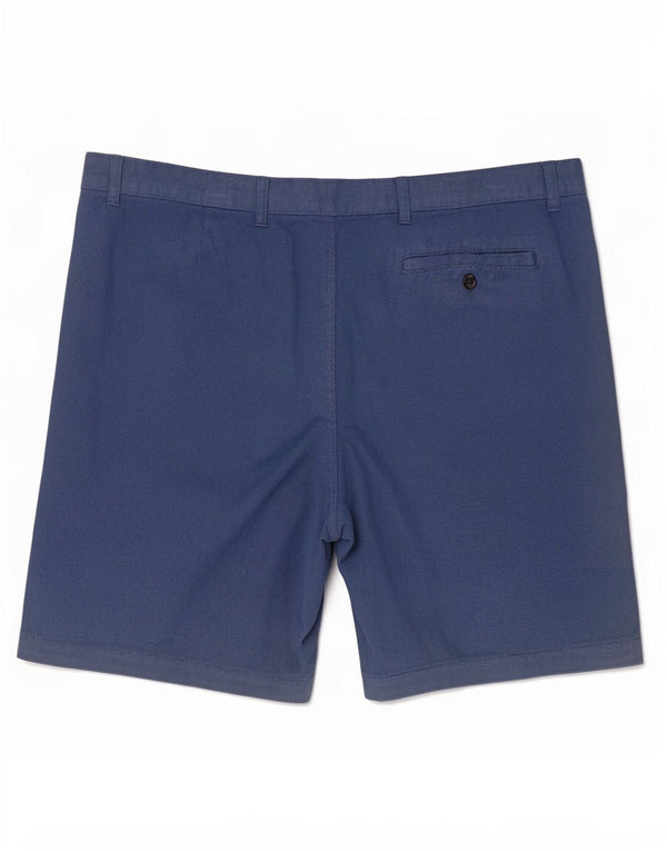 Pantaloncini chino da uomo Marks & Spencer 2XL W44 cotone maculato blu