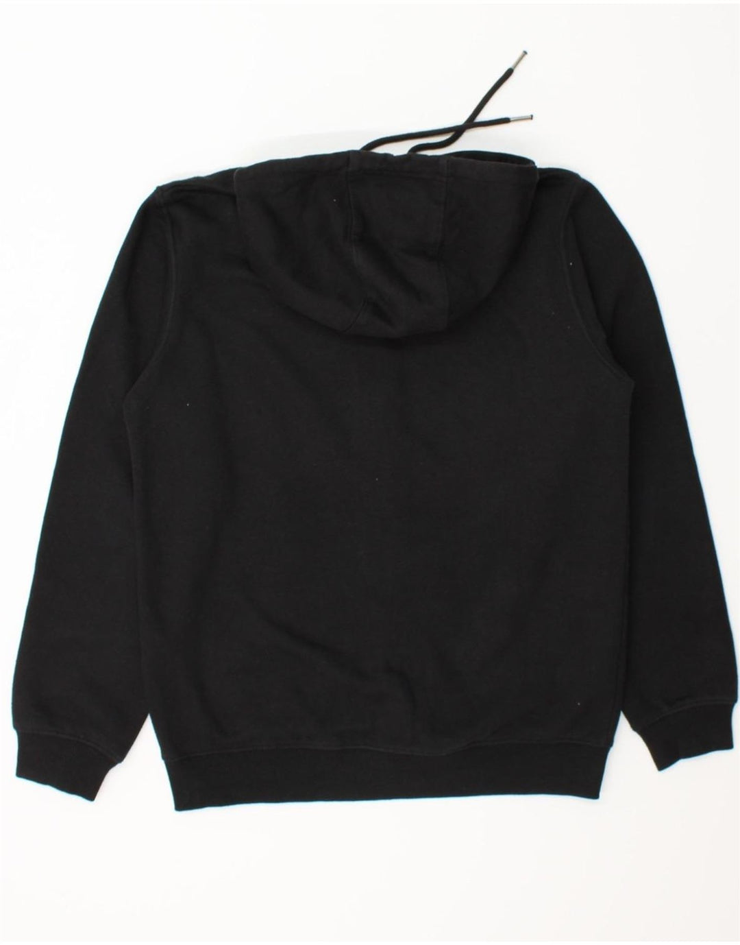 RUSSELL ATHLETIC Boys Zip Hoodie Sweater 14-15 Years Black Polyester Vintage Russell Athletic and Second-Hand Russell Athletic from Messina Hembry 