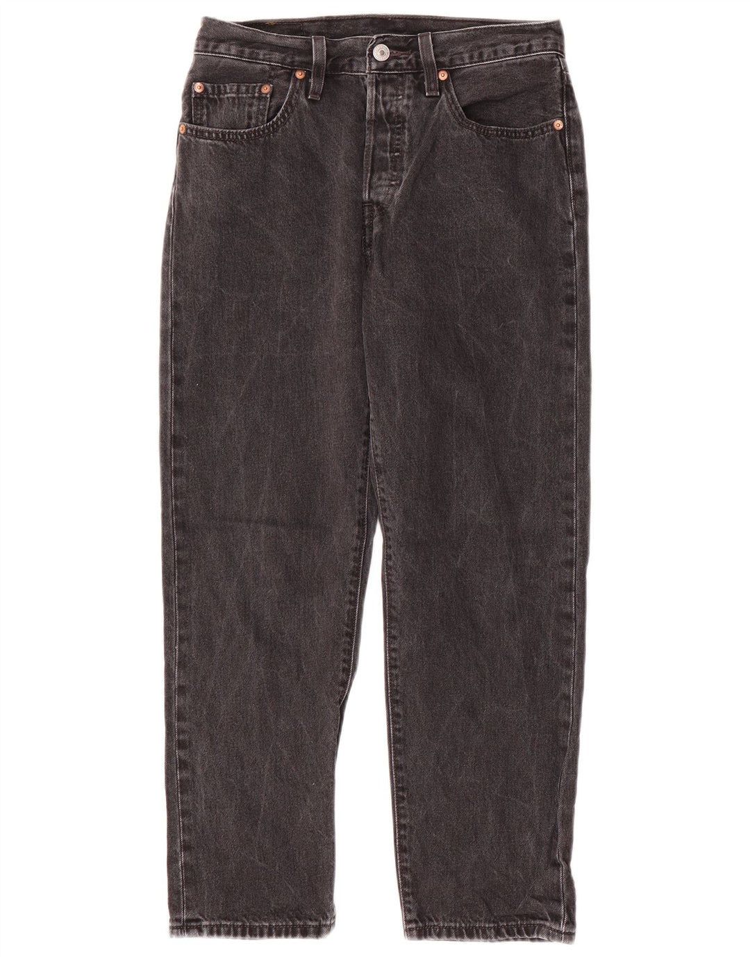 Jeans dritti Levi's 501 da donna W27 L26 cotone nero