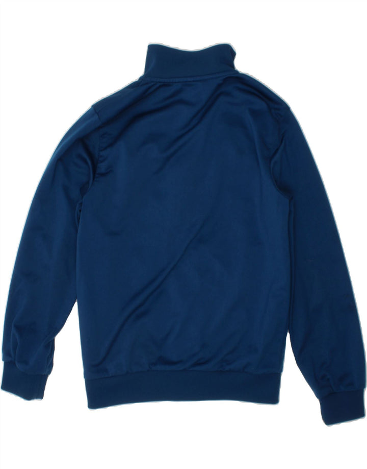 PUMA Boys Tracksuit Top Jacket 7-8 Years Small  Blue Colourblock Polyester Vintage Puma and Second-Hand Puma from Messina Hembry 