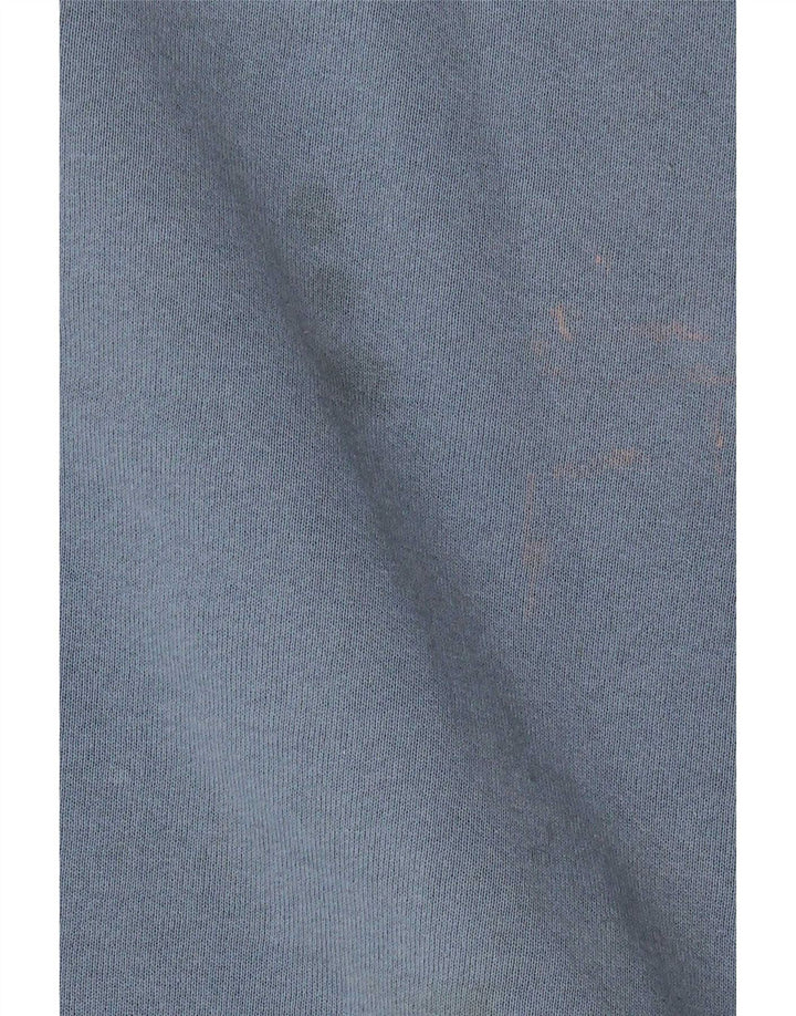 Felpa da uomo Russell Athletic, maglione piccolo in poliestere blu