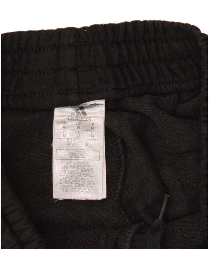 Pantaloni da tuta grafica da uomo Adidas Joggers medio cotone nero