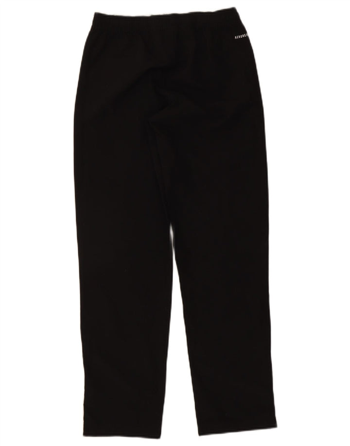 Pantaloni della tuta da ragazzo Adidas 11-12 anni in poliestere nero