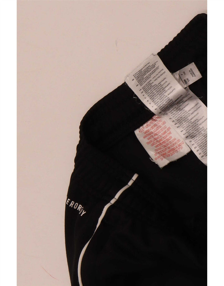 Pantaloni della tuta Adidas Aeroready da ragazzo 9-10 anni in poliestere nero