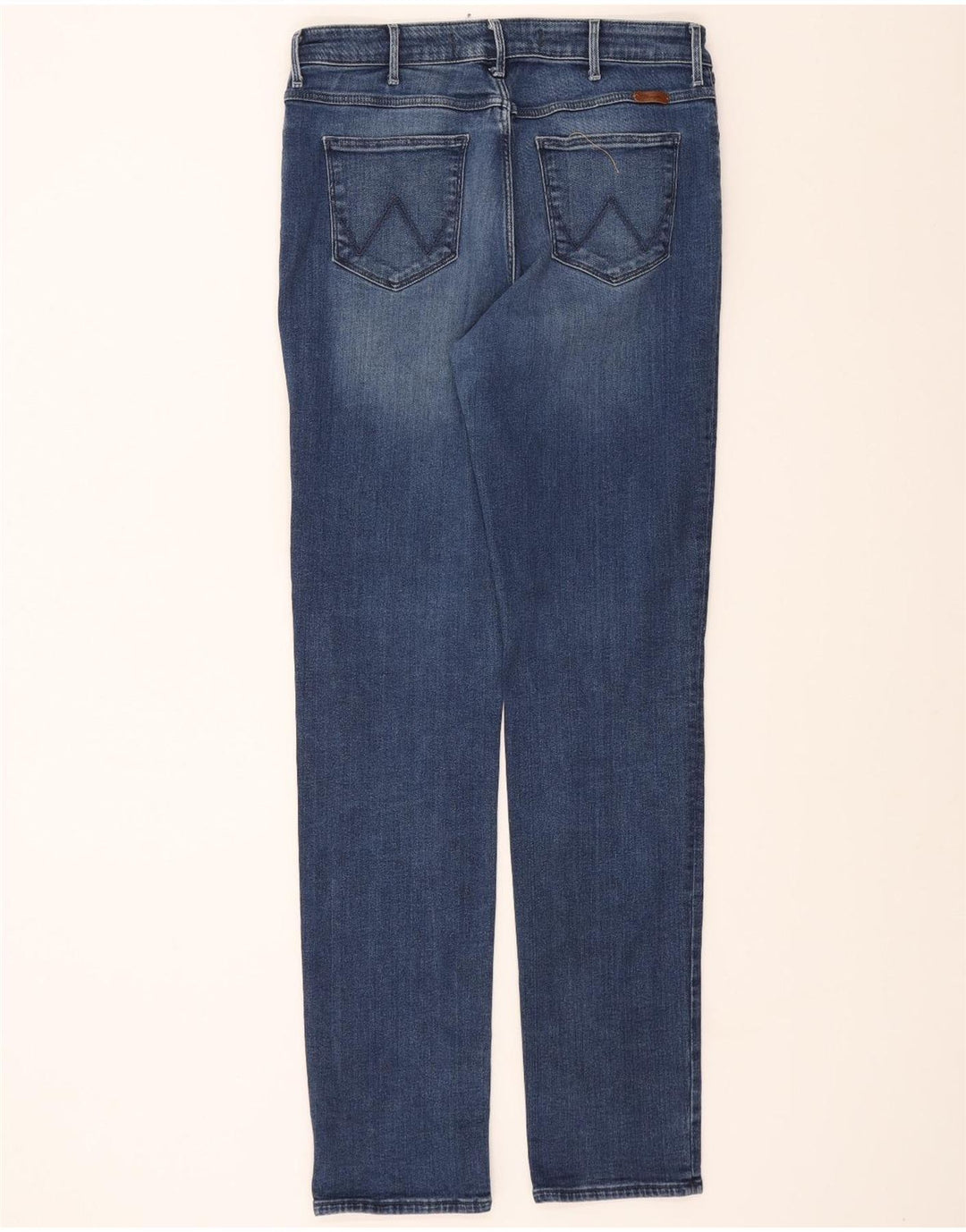 WRANGLER Womens Marytt Slim Jeans W31 L32 Blue Cotton Vintage Wrangler and Second-Hand Wrangler from Messina Hembry 