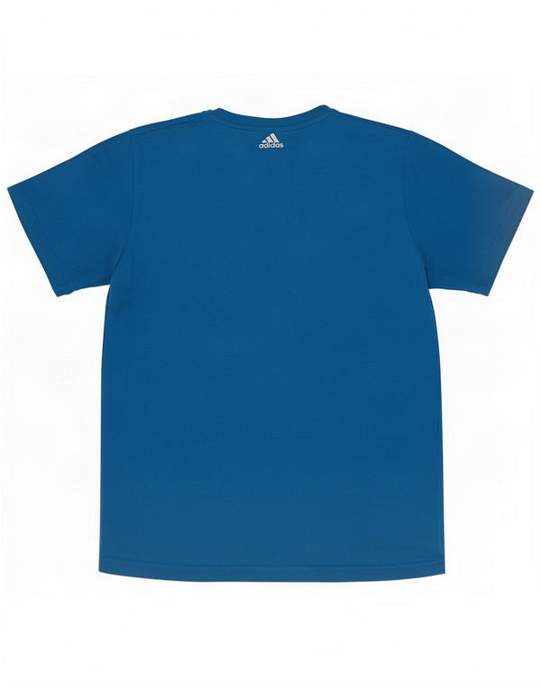 Adidas T-shirt grafica da bambino 15-16 anni Blu cotone