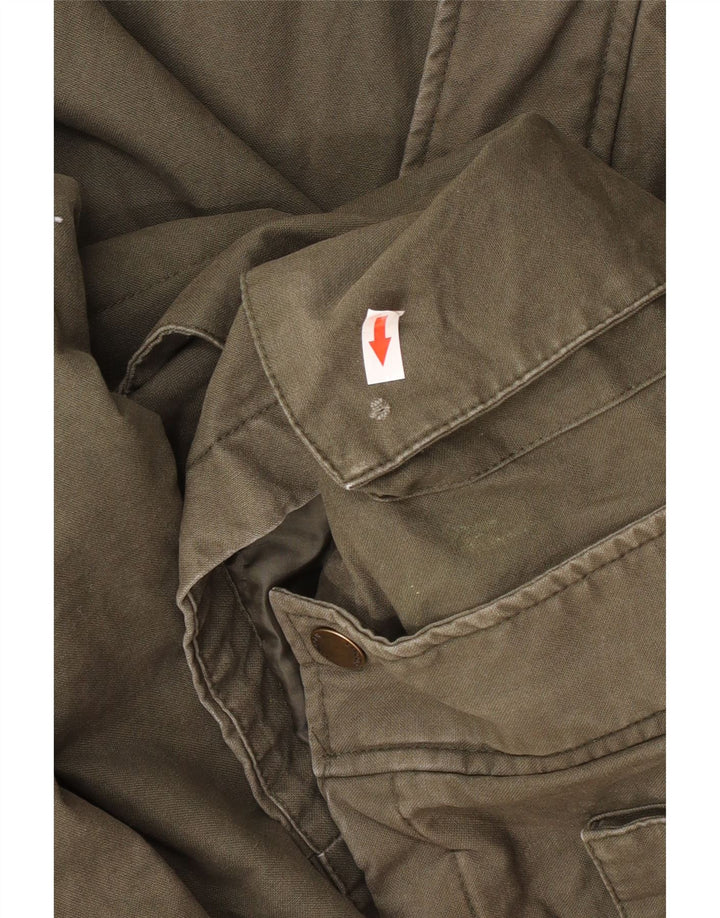Giacca utility da uomo Lincoln UK 40 grande cotone kaki