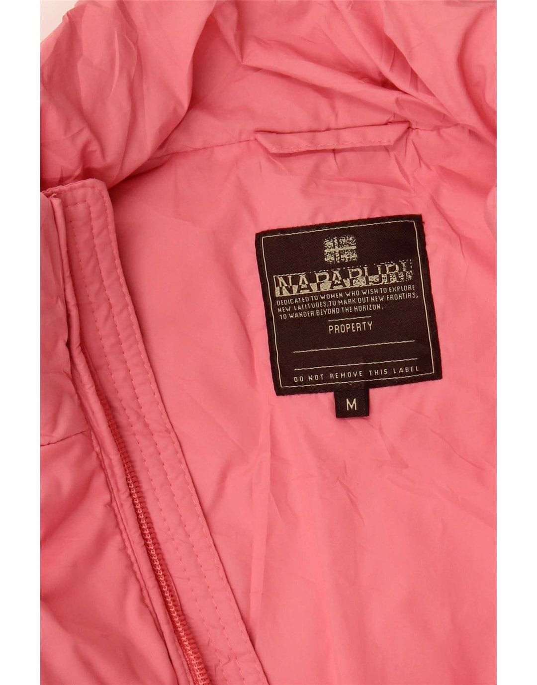 Gilet imbottito da donna Napapijri UK 12 rosa medio