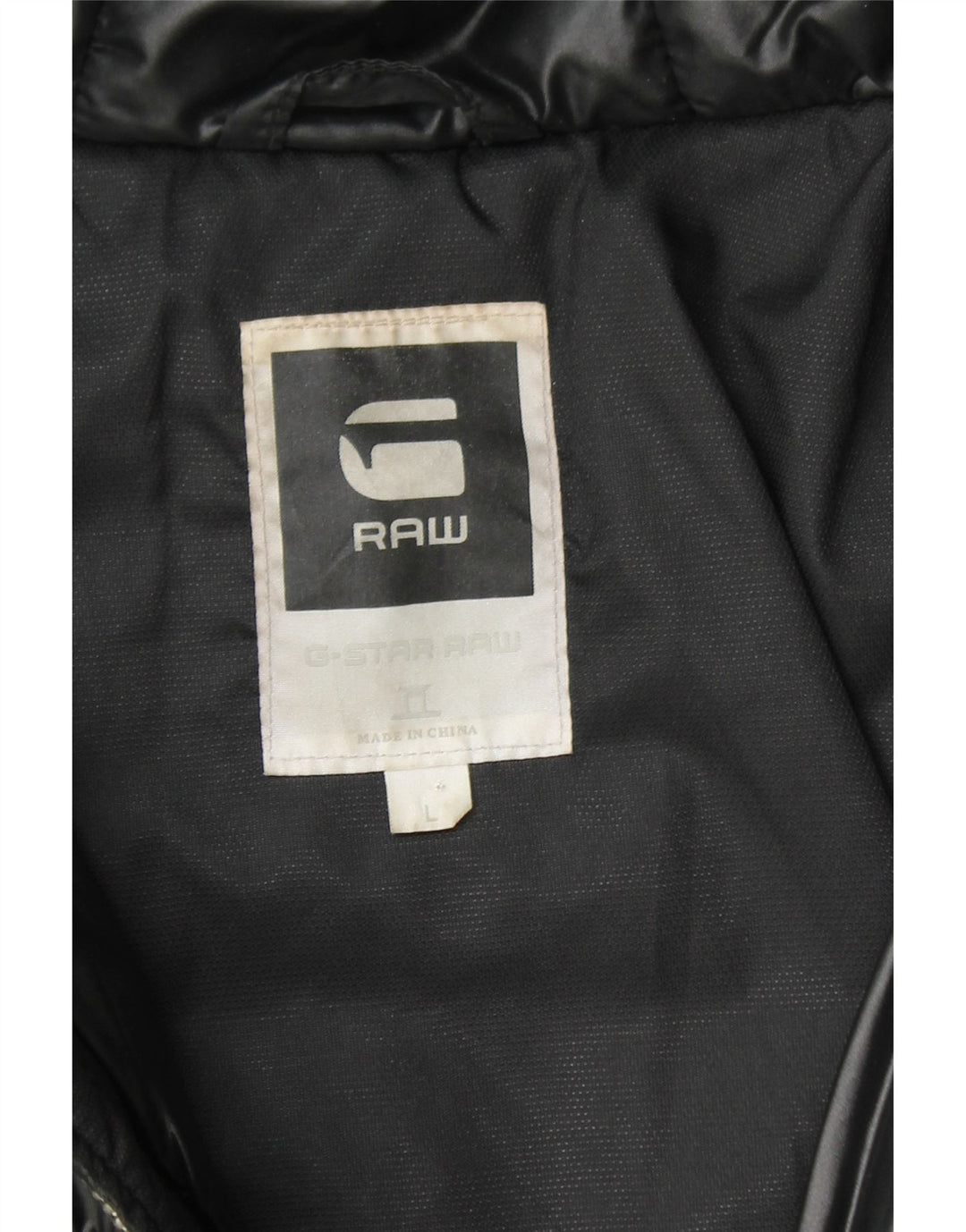 Giacca imbottita con cappuccio da donna G-STAR UK 16 Large Nero Poliammide