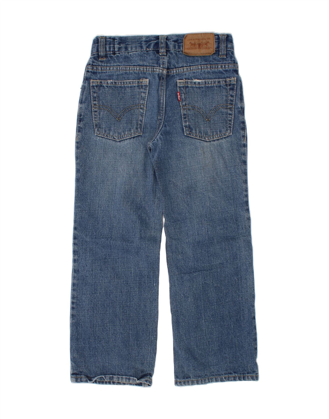 LEVI'S Boys 511 Straight Slim Jeans 6-7 Years W23 L20  Blue Cotton Vintage Levi's and Second-Hand Levi's from Messina Hembry 