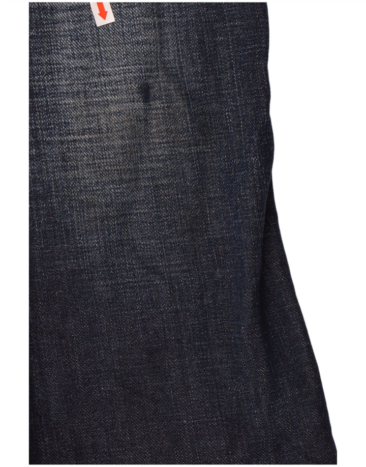 LEE Womens Denver Bootcut Jeans W28 L30 Navy Blue Cotton