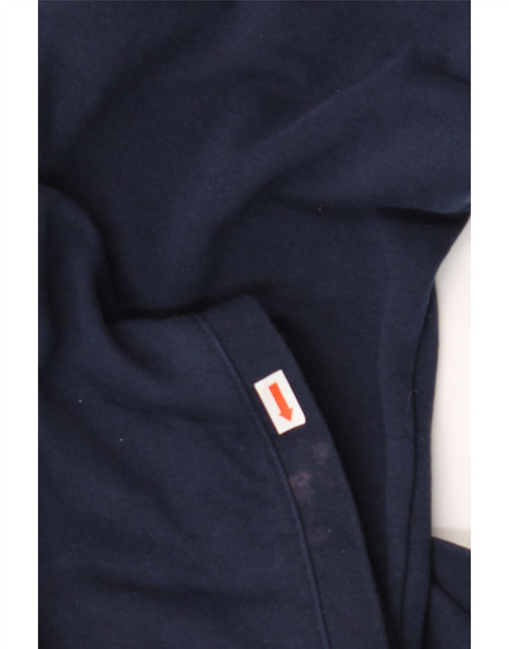 Giacca da ginnastica da uomo FILA grande in cotone blu navy