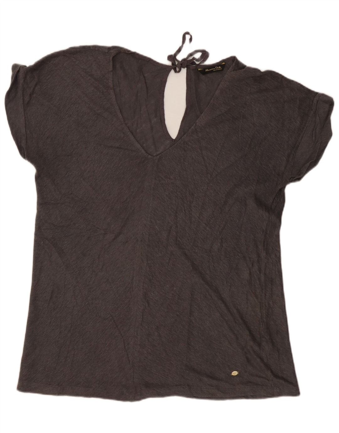 Camicetta da donna Massimo Dutti Top UK 16 Large Grigio