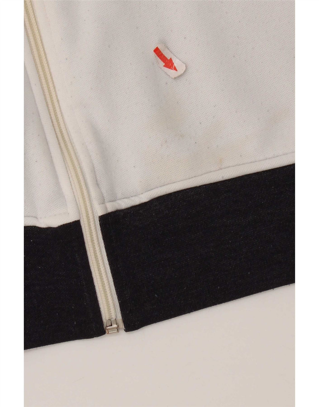 Giacca da tuta da donna Puma UK 14 Poliestere color block bianco medio