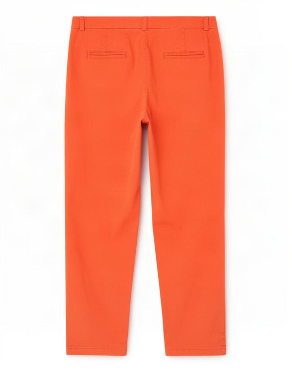 Pantaloni chino da donna Marks & Spencer UK 16 Large W36 L29 Arancioni