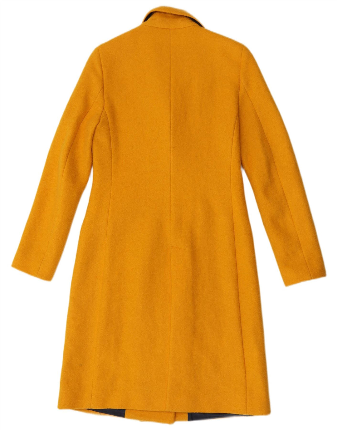 Cappotto doppiopetto da donna Manuel Ritz UK 10 piccolo giallo