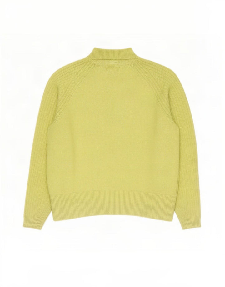 Maglione maglione a collo alto da donna Marks & Spencer UK 14 Verde medio