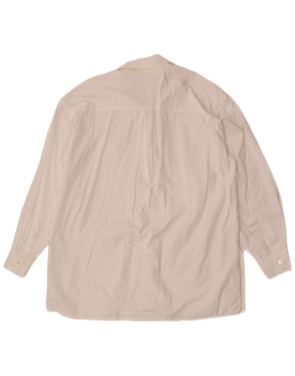 Camicia oversize da donna Banana Republic UK 14 Cotone bianco medio