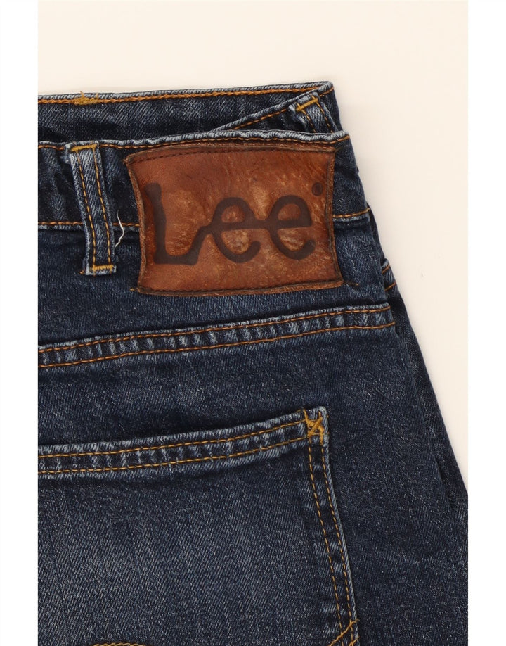 Jeans dritti Powell da donna LEE W34 L30 cotone blu navy