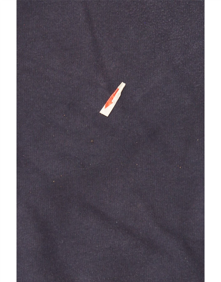 Felpa da uomo Fila Maglione grande in cotone blu navy