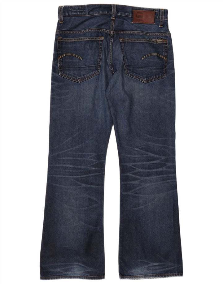 Jeans G-Star da uomo 3301 Bootcut W34 L32 cotone blu