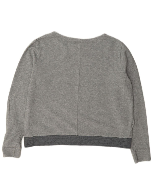 Felpa da donna Nike Jumper UK 18 XL cotone grigio