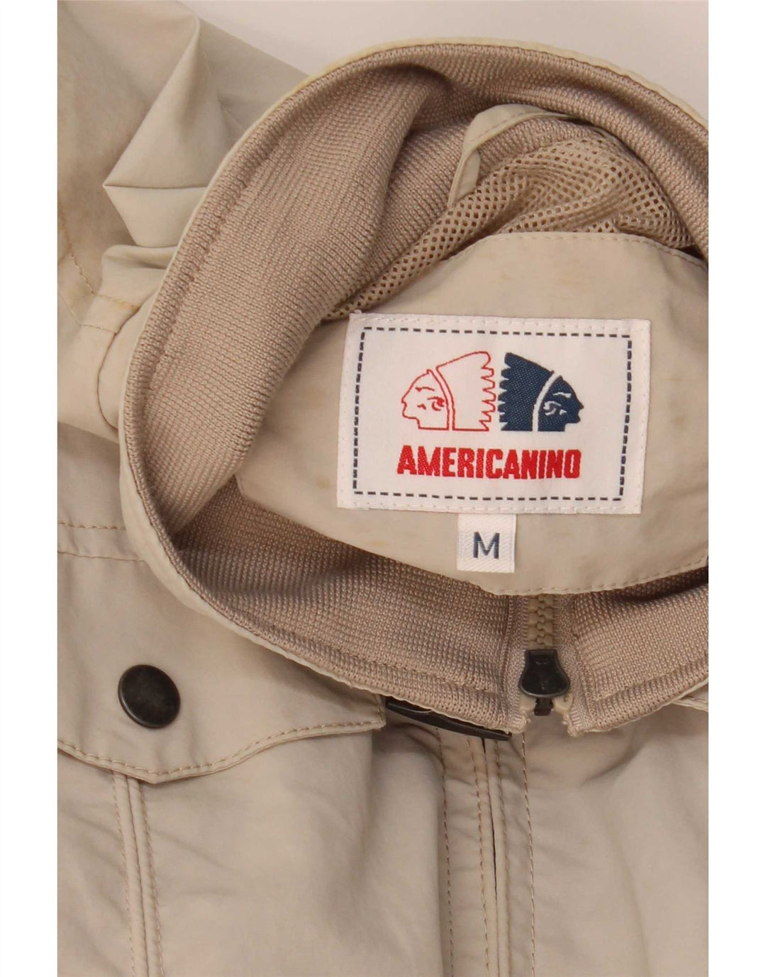 Bomber da uomo Americanino UK 38 Beige medio Poliammide