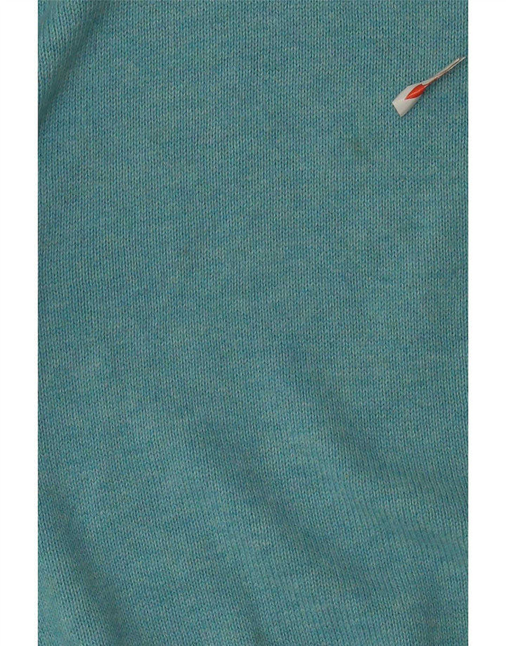 Maglione da uomo Marks & Spencer vestibilità regolare con scollo a V grande turchese