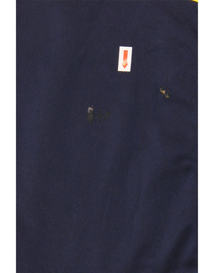 Giacca Reebok da uomo con grafica grafica, color block medio blu navy
