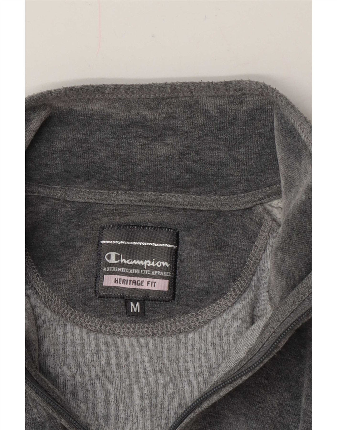 Giacca da tuta in velluto Champion da donna Heritage Fit UK 14 Grigio medio