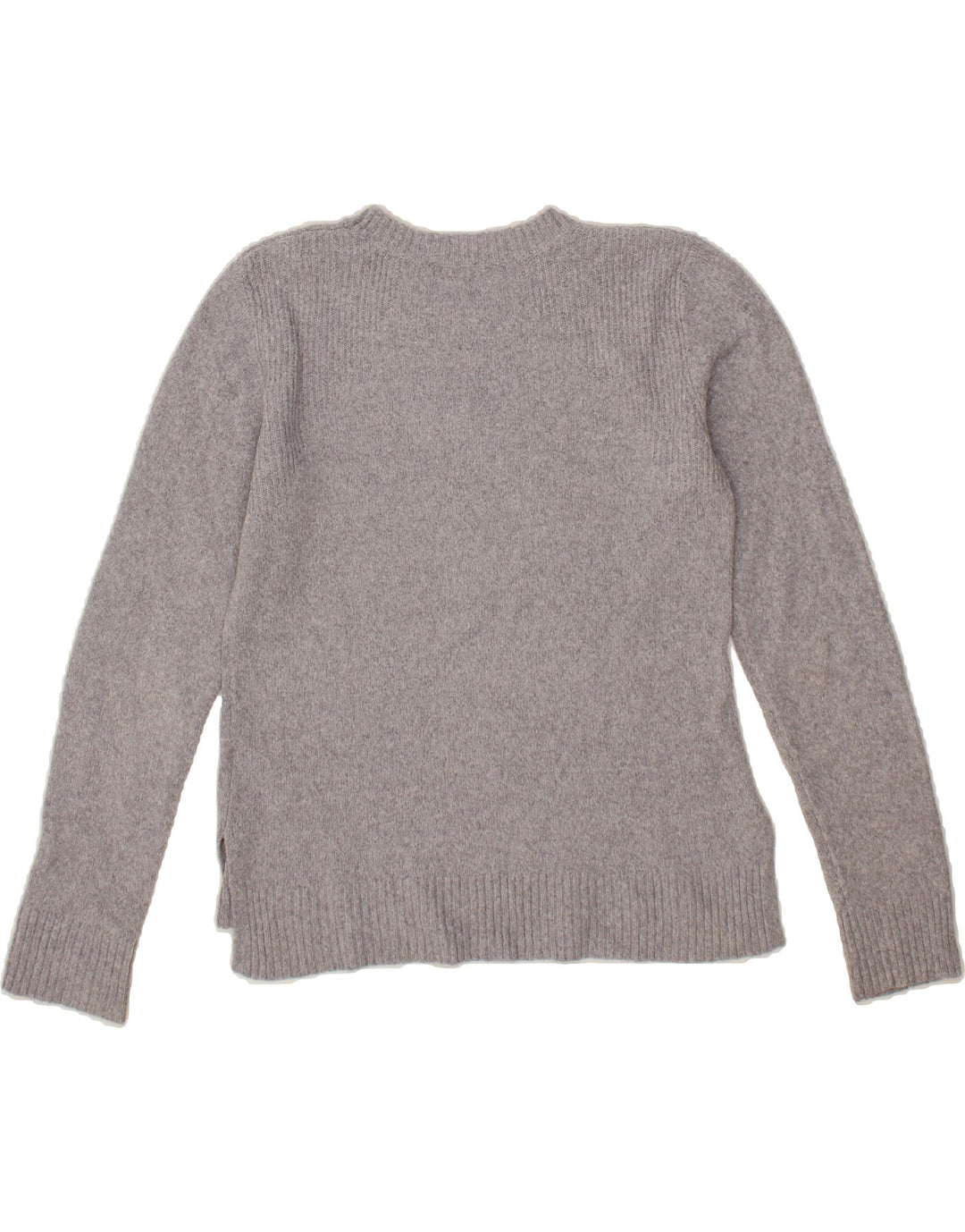 OASIS Womens Crew Neck Jumper Sweater UK 14 Medium Grey Polyester Vintage Oasis and Second-Hand Oasis from Messina Hembry 
