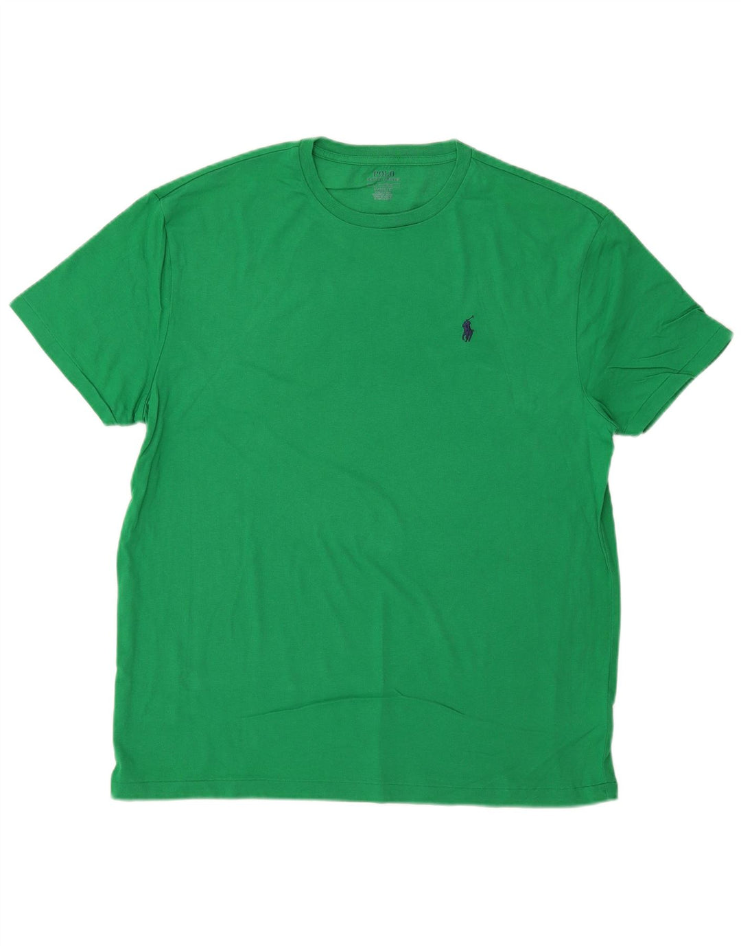 POLO RALPH LAUREN T-shirt da uomo vestibilità classica Top Large in cotone verde