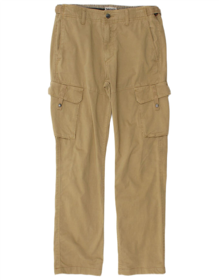 Pantaloni cargo dritti da uomo TIMBERLAND W30 L28 Beige