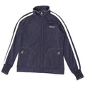 Giacca da ginnastica Champion Heritage da donna UK 16 Large Blu Navy