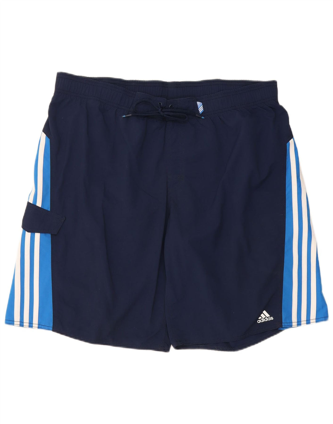 Pantaloncini da bagno da uomo Adidas XL in nylon blu navy