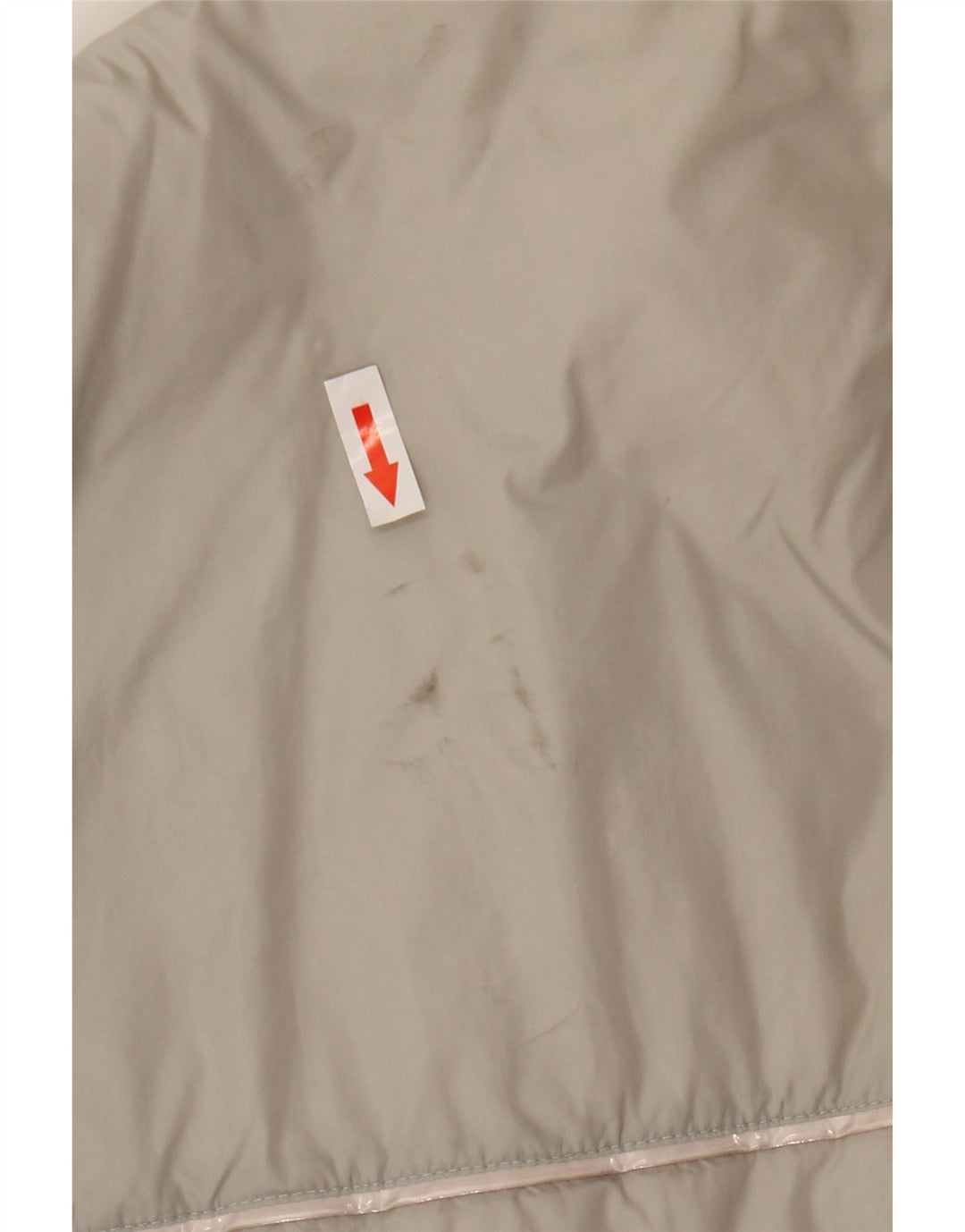 Giacca imbottita foderata da uomo Tommy Hilfiger UK 40 grande nylon grigio